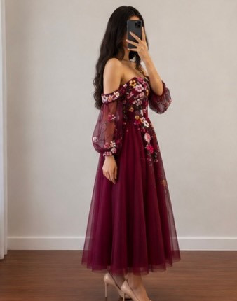 پیراهن مجلسی گیسو